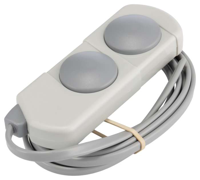 Herga 6450 Series Push Button Switch, Momentary, Panel, IP67 250 V ac