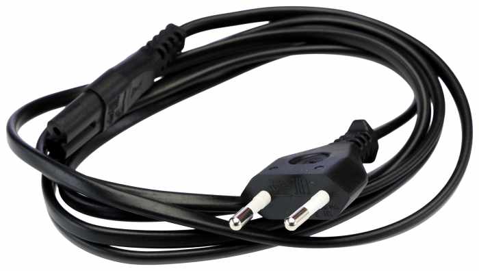 RS PRO IEC C7, Straight to Straight Power Cable Assembly