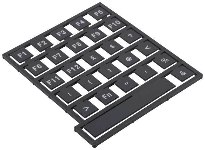 Storm Keypad Legend Sheet 70D00102 for 700 Series, 900 Series