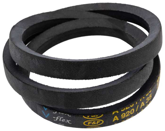 Courroie Polyéthylène téréphtalate, Caoutchouc Polyester RS PRO 889 mm, 889 mm, Section A FFA