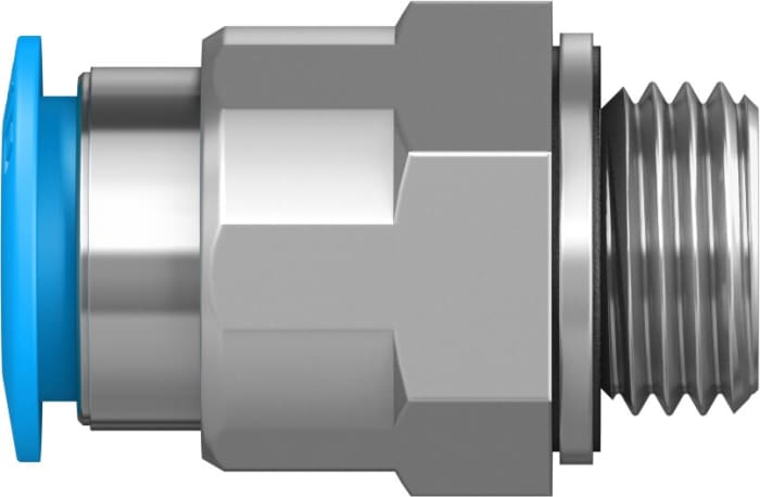 QS-G1/4-10 Festo | Festo QS Series, 186101, Male, 1/4 in, G | 121-6168 | RS