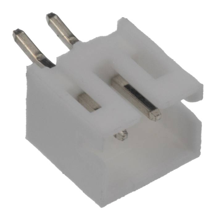 RS PRO Straight Through Hole PCB Header, 2 Contact(s), 2 mm Pitch, 1 Row, Shrouded