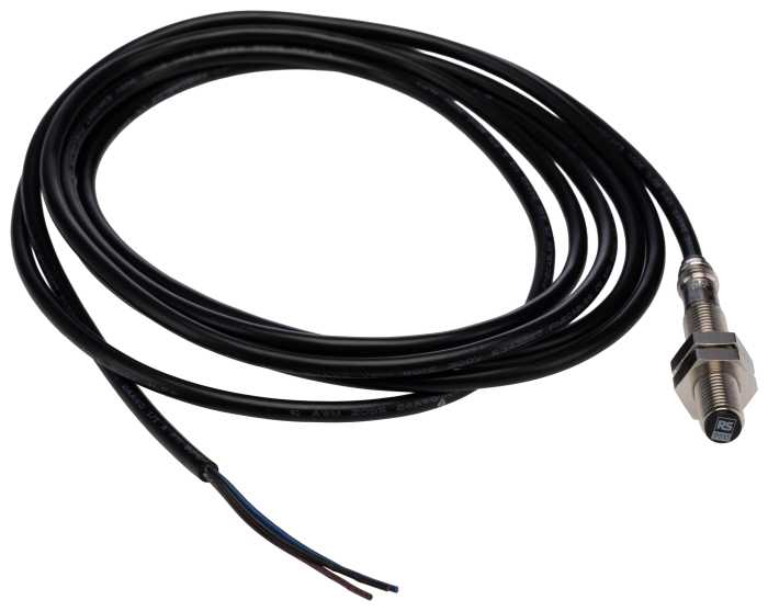 RS PRO Cylindrical Inductive Proximity Sensor, M8 x 1 PNP IME08 Standard 30V 1.5 mm 30 V dc 200mA