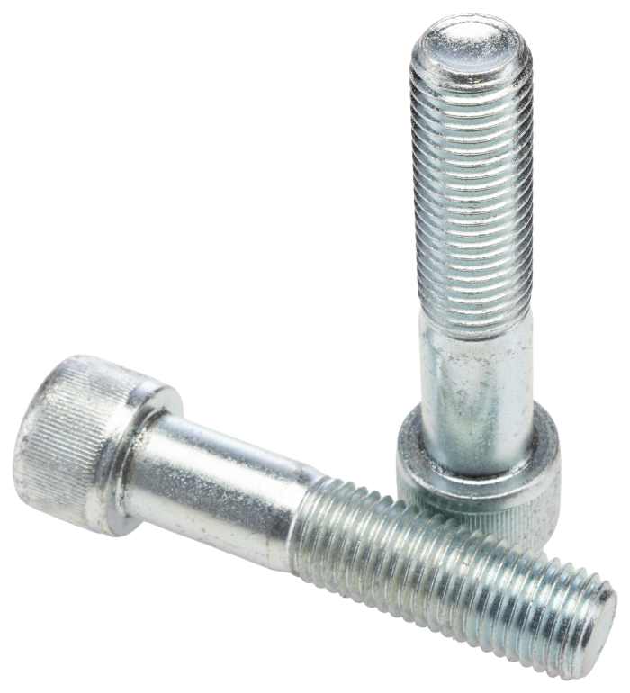 RS PRO Bright Zinc Steel Hex Socket Cap Screw, Hex, M20 x 90 mm