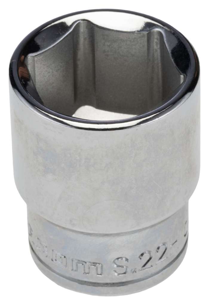 S.22H Facom | Facom 1/2 in Drive 22 mm 6 Point Square, 38mm Overall ...