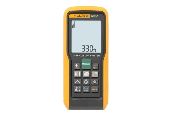 Laserový diaľkomer, číslo modelu: 424D, rozsah: 100m Fluke