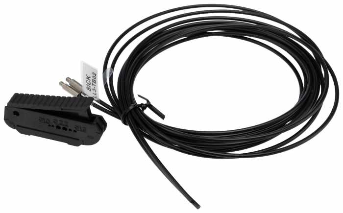 Sensor de fibra óptica Plástico, Vidrio SICK con luz LED Rojo