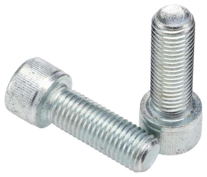 RS PRO Bright Zinc Steel Hex Socket Cap Screw, Hex, M16 x 45 mm