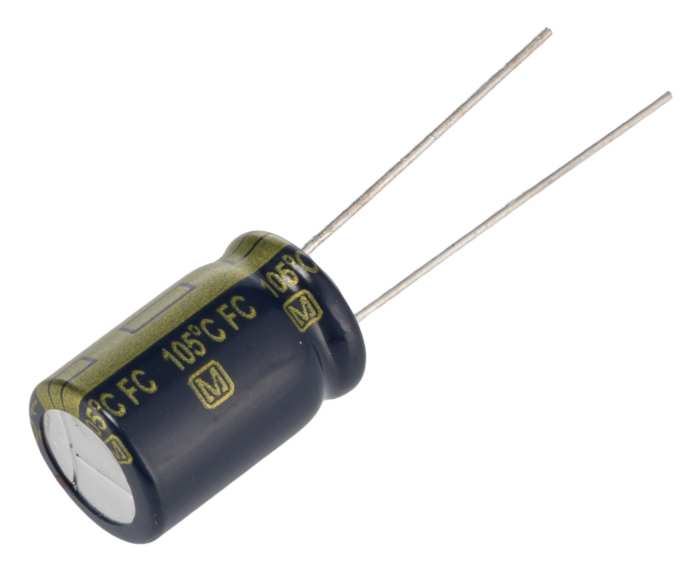 Panasonic 1000 μF Capacitor 10 V dc, Radial, Through Hole - EEUFC1A102 Radial Lead