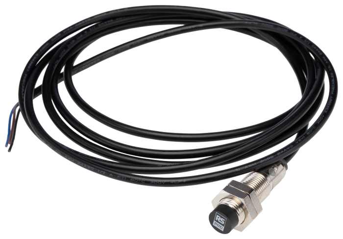 RS PRO Threaded Barrel Proximity Sensor, M12 x 1 PNP 3V 4 mm 30 V dc 200mA