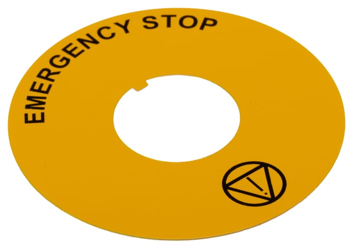 BACO Legend Plate for Use with BACO Series