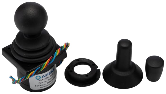 APEM 2-Axis Joystick Passive, IP65, 240 V ac