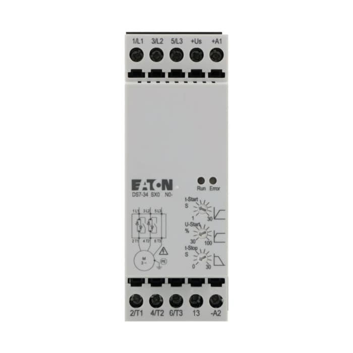 134929 DS7-342SX012N0-N Eaton | Eaton DS7 480V ac, 5.5 kW, 3 Phase Soft ...