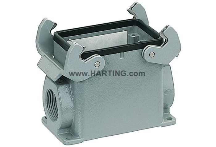 HARTING Han A Range Heavy Duty Power Connector Hood 2, 32A