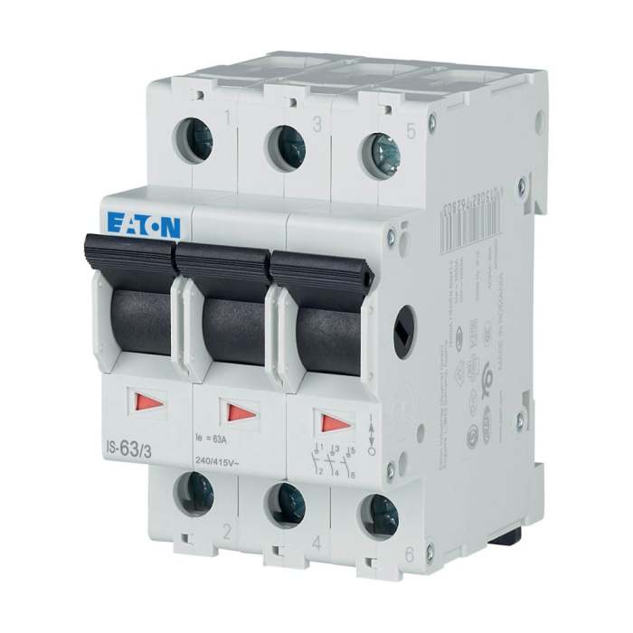 276276 IS-63/3 Eaton | Eaton 3-Pole Surface Isolator Switch -, IP40 ...