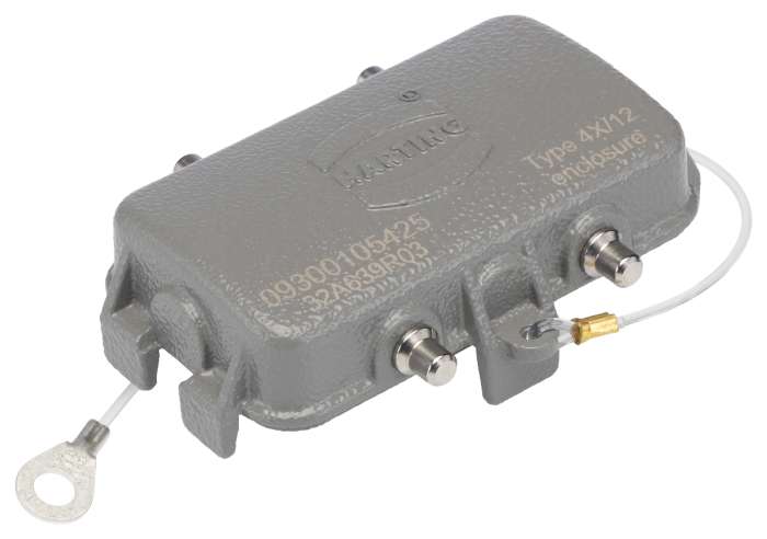 HARTING Protective Cover, Han B Series 2 Way, For Use With Hoods/housings for RS Ranges 5 to 8