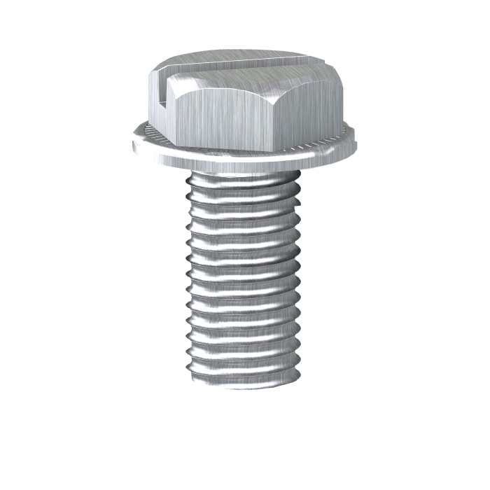 Schneider Electric Steel, Hex Bolt, M6 x 12.0 mm