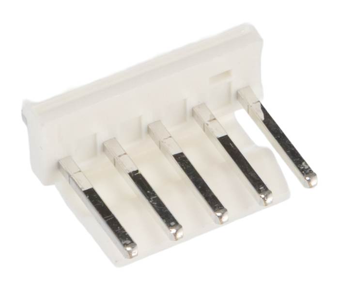 Molex KK 396 Series Straight Through Hole Pin Header, 5 Contact(s), 3.96 mm Pitch, 1 Row, Unshrouded