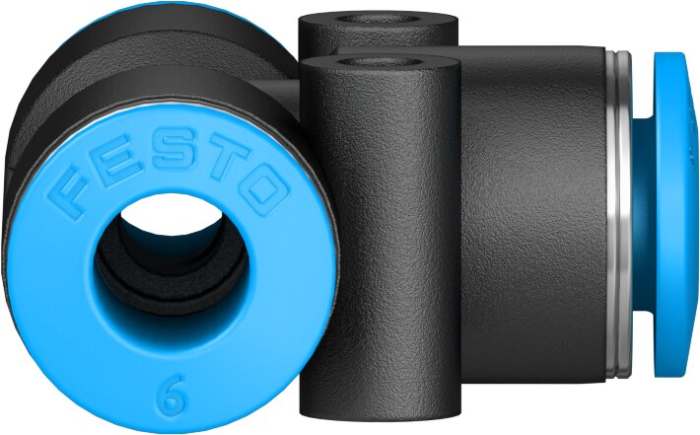QST-6 Festo | Festo QST Series, 153129 Pneumatic Fitting Push-in 6 mm ...