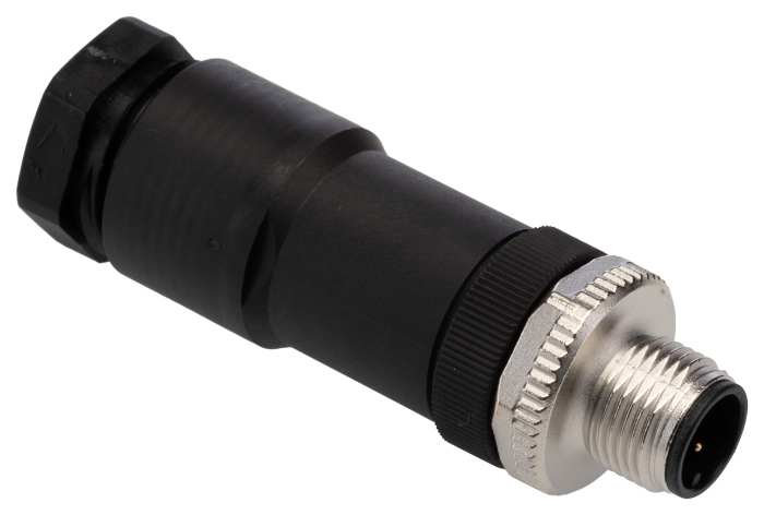 binder Circular Connector, 5 Contacts, Cable, M12 Connector, Plug, Male, IP67, 713 Series