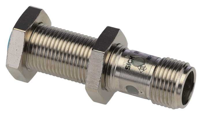 Sick Silindir Endüktif Sensör Algılama Menzili:4 mm, 46mm, PNP-NO, 10 → 30 V dc, IP67