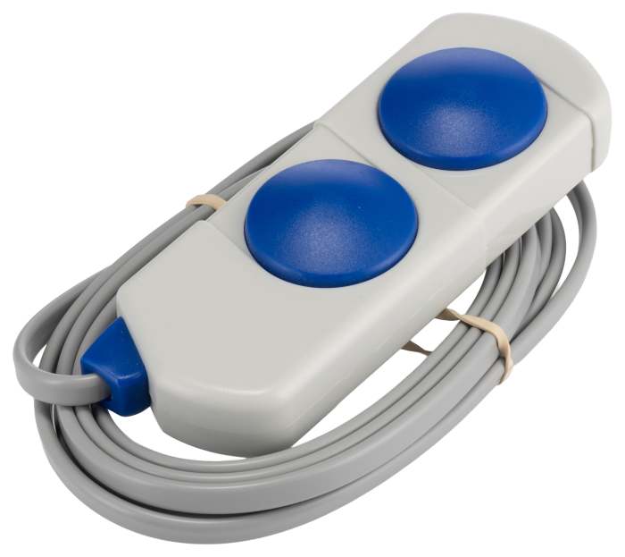 Herga 6450 Series Push Button Switch, Momentary, Panel, IP67 250 V ac