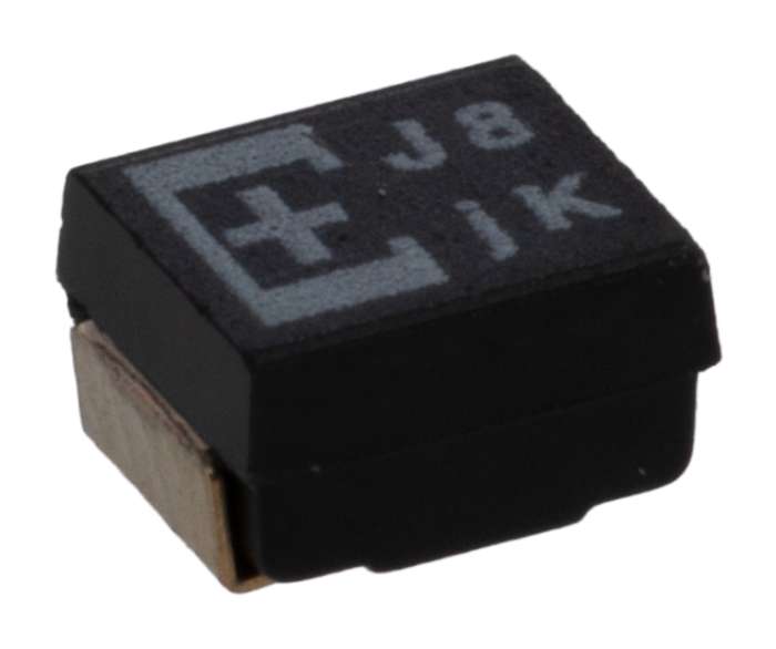Panasonic 220 μF Surface Mount Polymer Capacitor, 6.3 V dc
