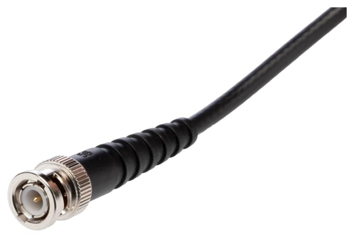 RS PRO | RS PRO BNC Series, 5 m, RG58 Coaxial Coaxial Cable 50 Ω, Black ...