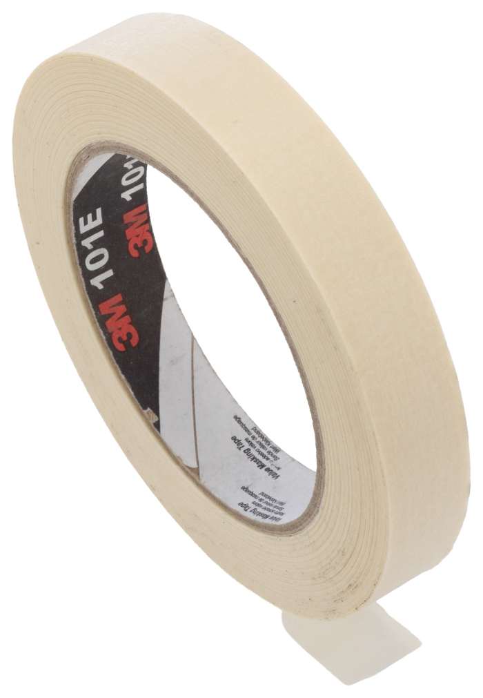 3M White 3M General Purpose Masking Tape 101E 18mm x 50 m