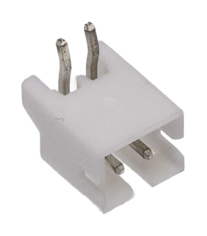 RS PRO Konektor PCB, Vodič-deska, počet kontaktů: 2, počet řad: 1, rozteč: 2 mm, orientace těla: Pravý úhel, Průchozí