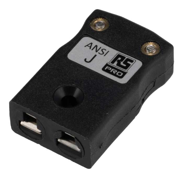 Conector de termopar RS PRO serie XQ, para Termopar tipo J