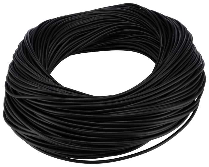 HellermannTyton Polyvinyl Chloride Black Socket Set, 100m Length 20 mm Cable Diameter