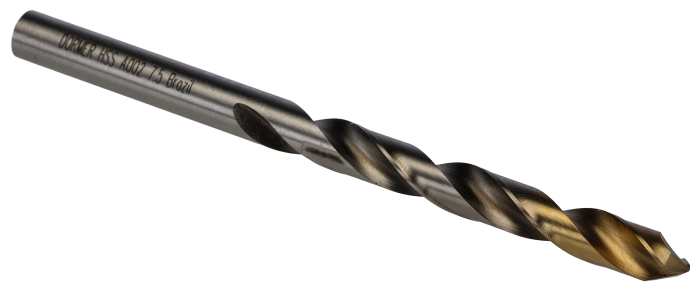 Dormer High Speed Steel Tin, 109 mm Overall 7.5 mm 6