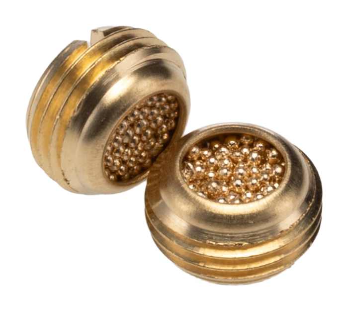 Legris 0677 Brass Pneumatic Silencer 12 bar Threaded G