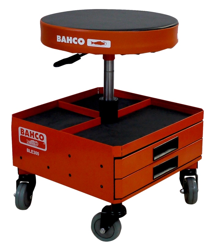 BLE300 Bahco | Bahco Black, Red Foam Stool, 136 kg Weight Capacity ...