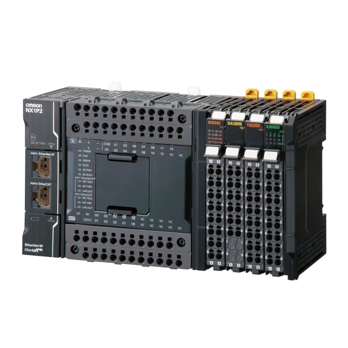 その他 OMRON NX-EIP201 ETHERNET/IP UNIT NX1P2-9024DT Omron | Omron NX1P Series PLC CPU, NPN Output, 14