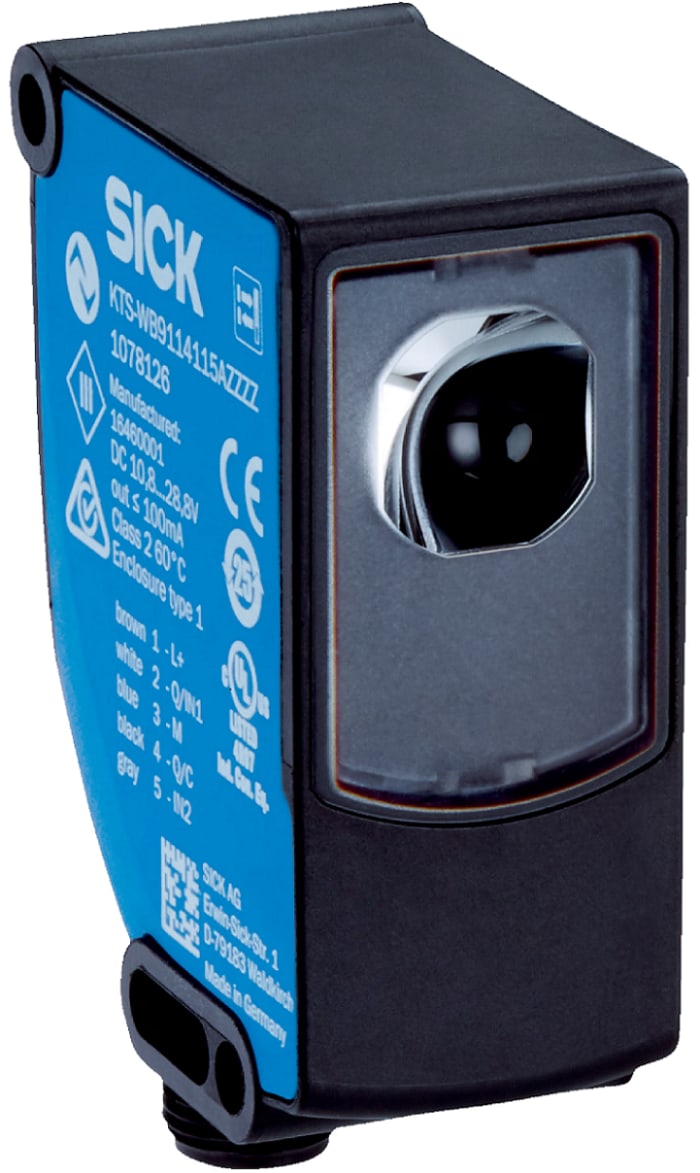 KTS-WB9114115AZZZZ SICK | SICK Contrast Sensor RGB LED 13 mm, Push