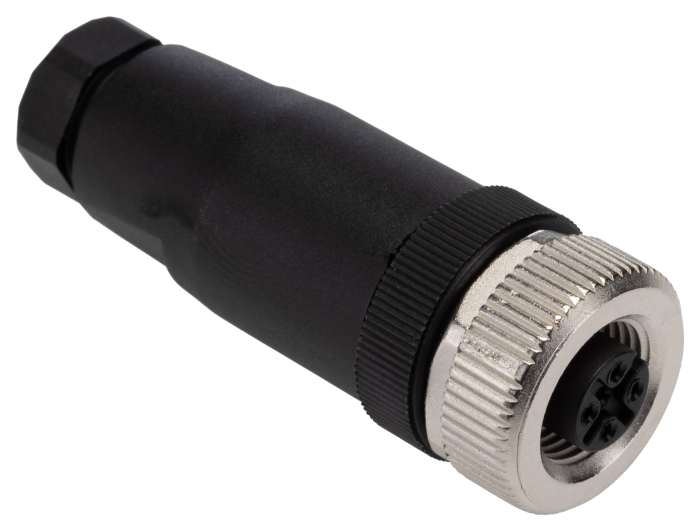 Conector circular industrial RS PRO Enchufe M12 de 5 vías Hembra, Cable, IP67