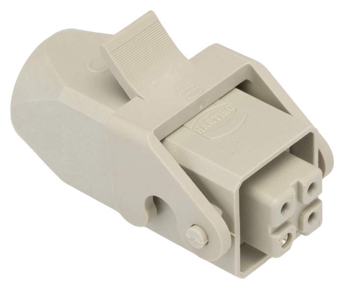 HARTING Heavy Duty Power Connector, Panel, Screw, 3 Way, 10A, Han A Female, 230 → 400 V