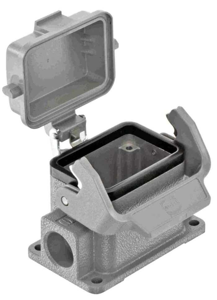 HARTING Han B Range Heavy Duty Power Connector Housing 1, 6B