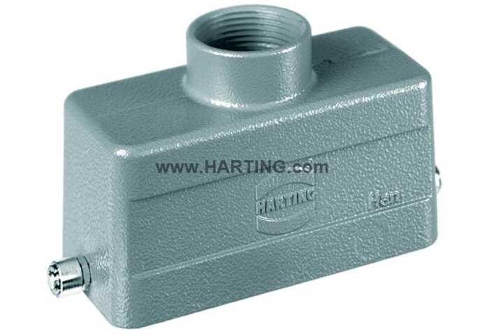 HARTING Han B Range Heavy Duty Power Connector Hood 1, 24B