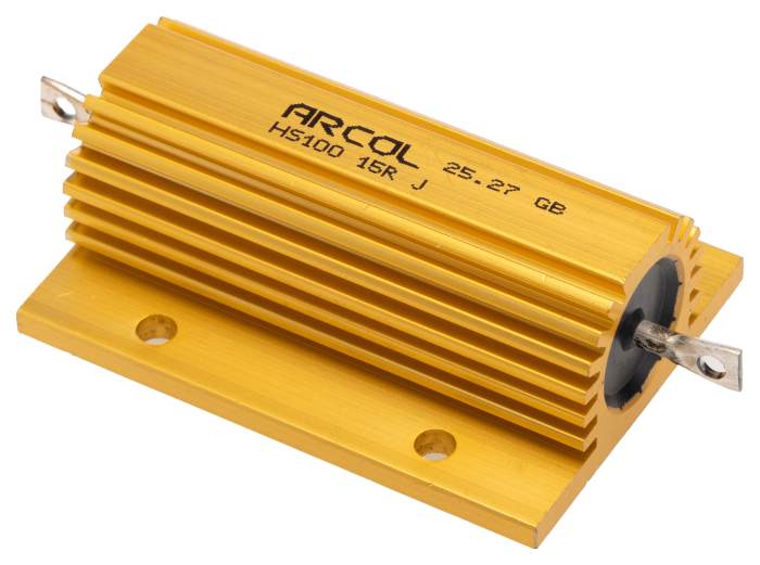 Arcol HS100 15R J, 15 Ω 100 W Wirewound Chassis Mount Resistor ±5 %