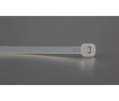 Product image for CABLE TIE,150X3.6MM, WHITE, BAG OF 100