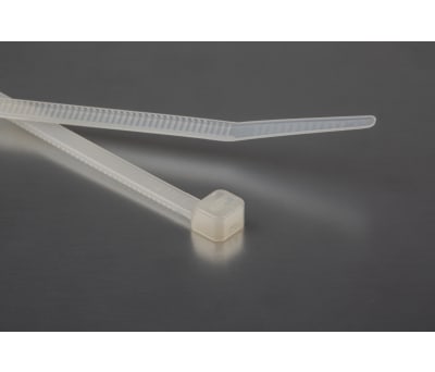 Product image for CABLE TIE,188X4.8MM WHITE