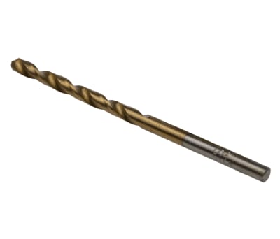 Product image for TIN COATED HSS DRILL,3.3MM DIA