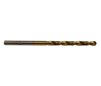 Product image for TIN COATED HSS DRILL,3.0MM DIA