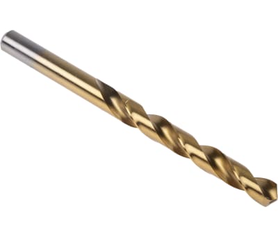 Product image for TIN COATED HSS DRILL,10.0MM DIA