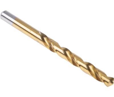 Product image for TIN COATED HSS DRILL,12.0MM DIA