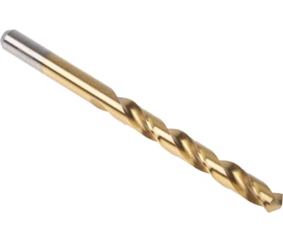 Product image for TIN COATED HSS DRILL,8.5MM DIA