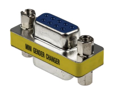 Product image for 9 WAY F-F SUB-MIN D GENDER CHANGER